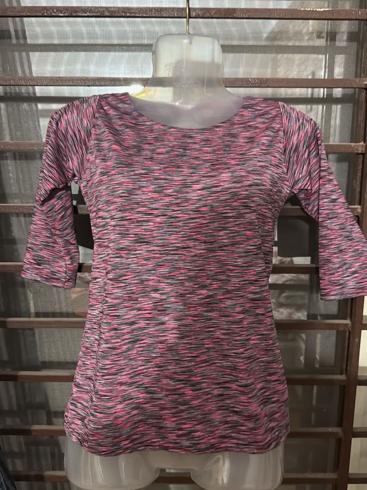 Pink &amp; Black T-Shirt