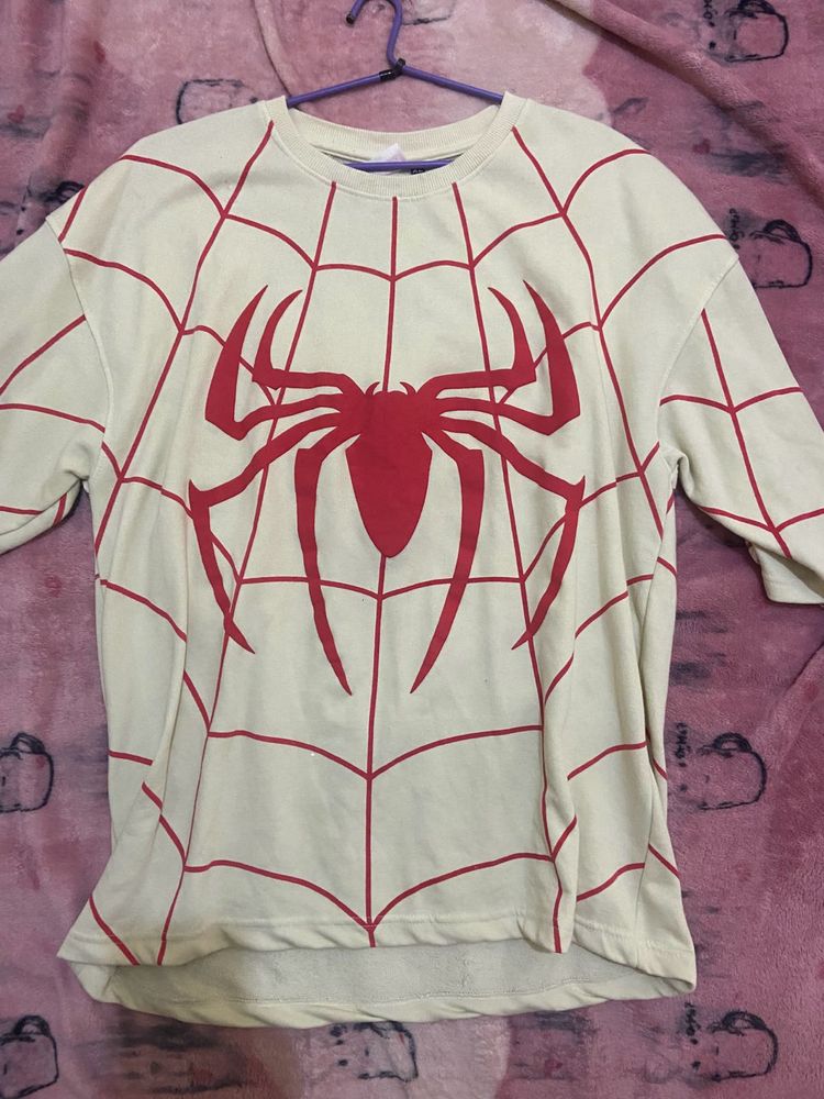 Oversized Spiderman T-shirt