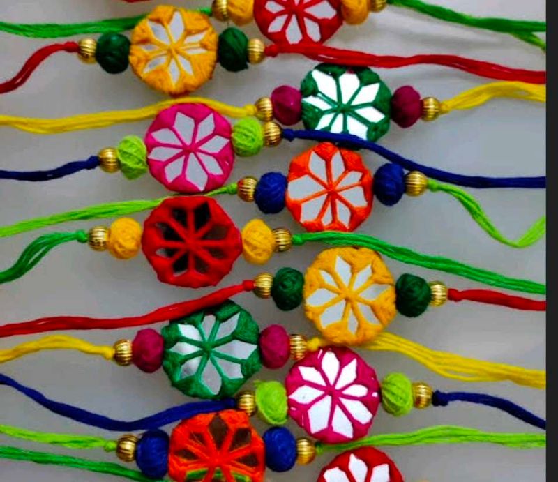 Handmade Rakhi 🧵🪢