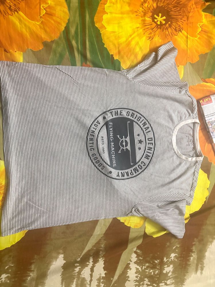 Flying Machine Striped Tee