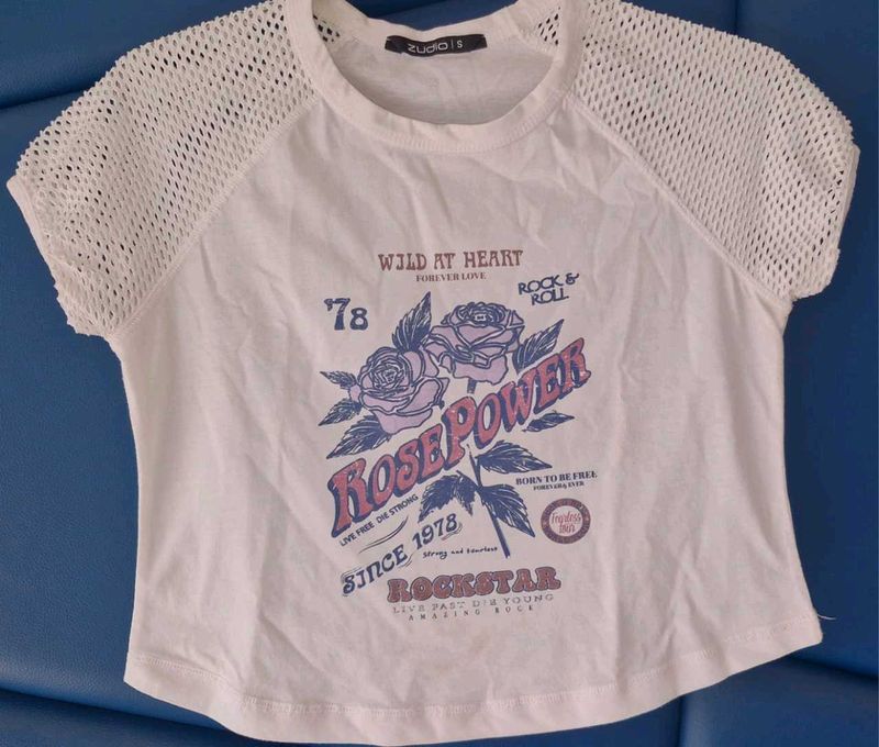 Rose Power Graphic Tee