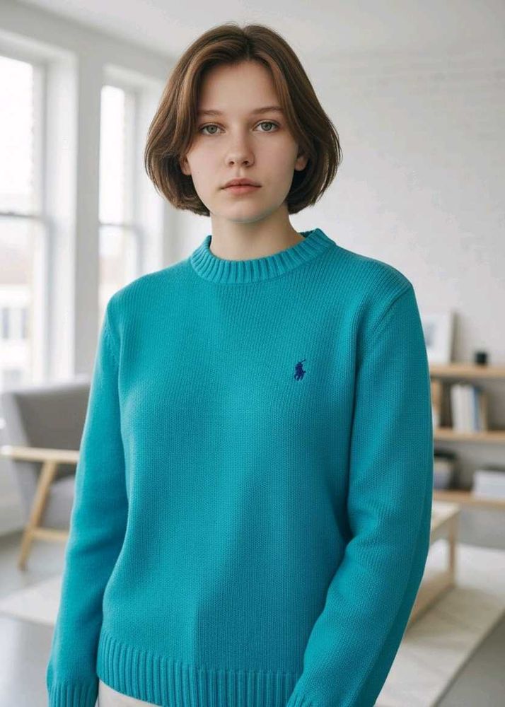 Ralph Lauren Solid Pullover | Bust 34