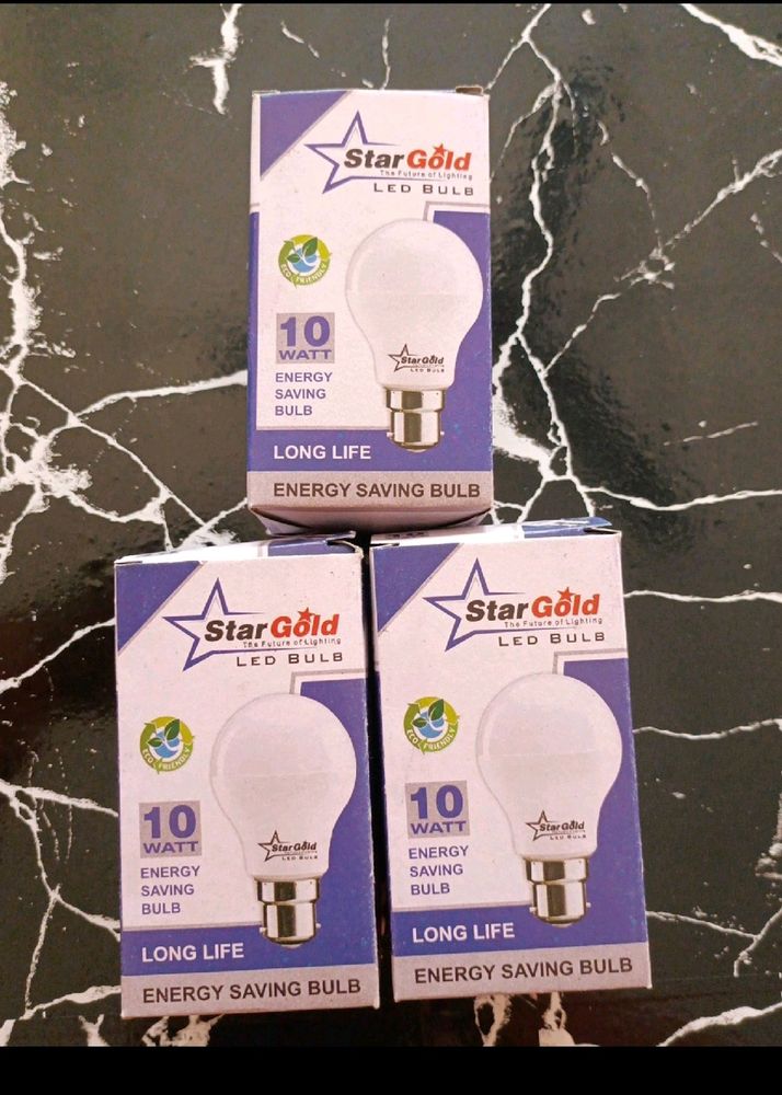 Stargold 10 W Led Bulb 3pis