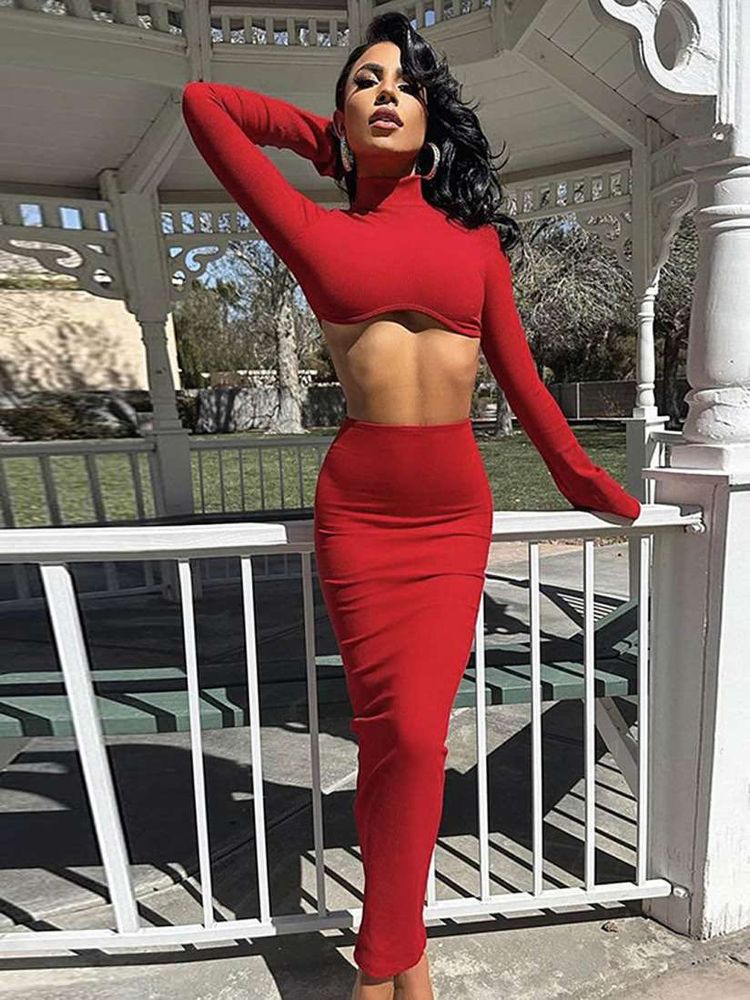 Red Coord Set