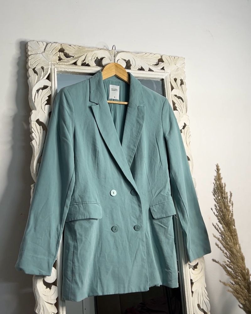 Double Breasted Premium Pretty Color Blazer