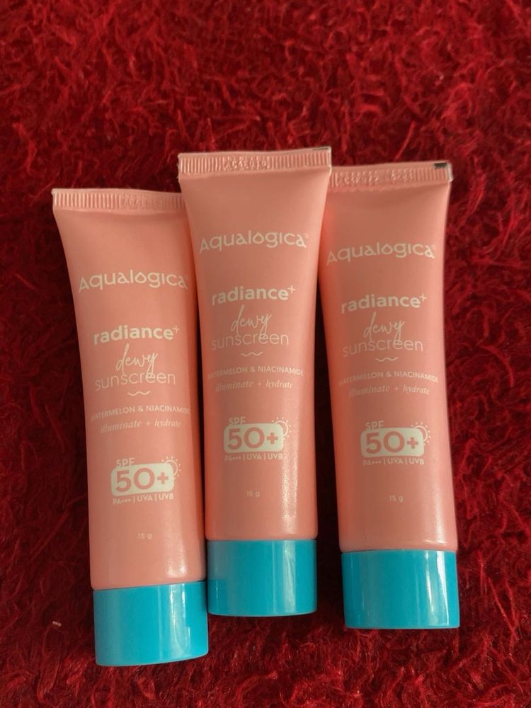 Radiance Dewy Sunscreen Tube Set