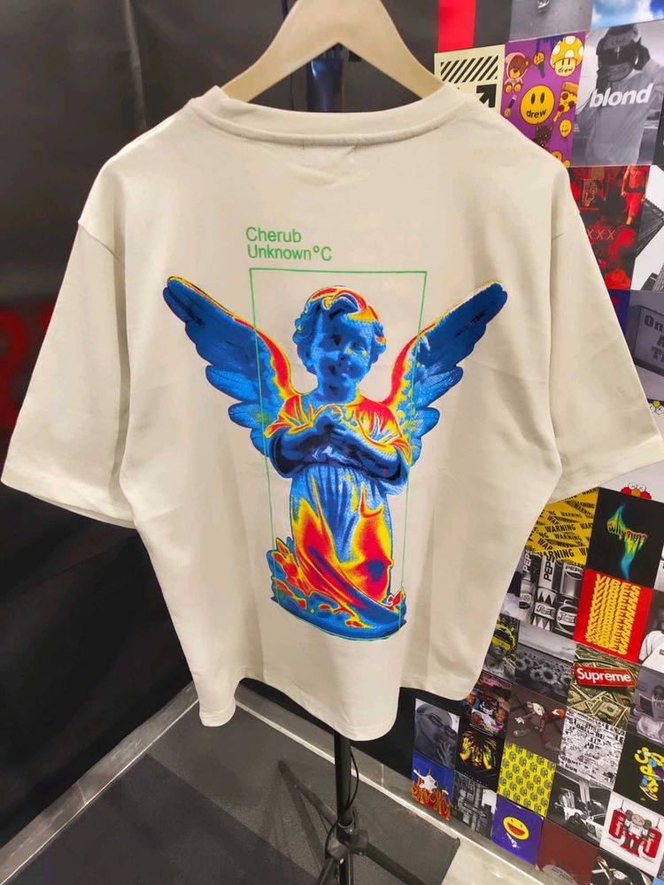 Bershka Unisex Backprinted Oversize Tee 😍🔥❤️‍🔥