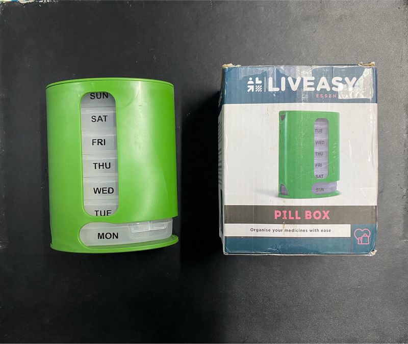 Medicine Pill Box Organizer.