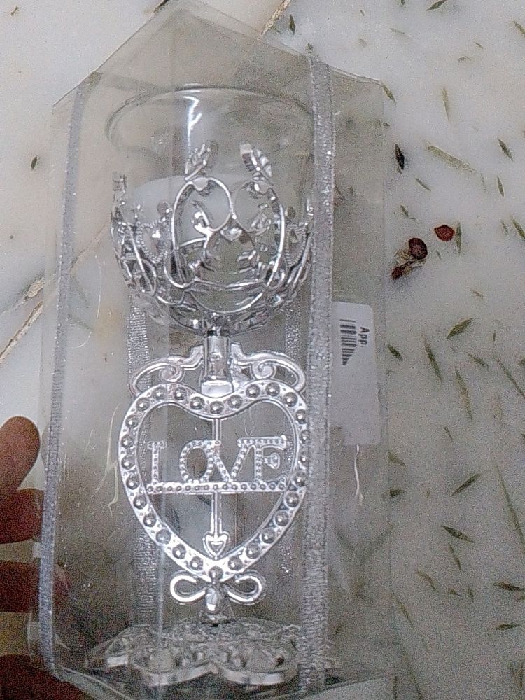 Decorative Candle With Candle Holder