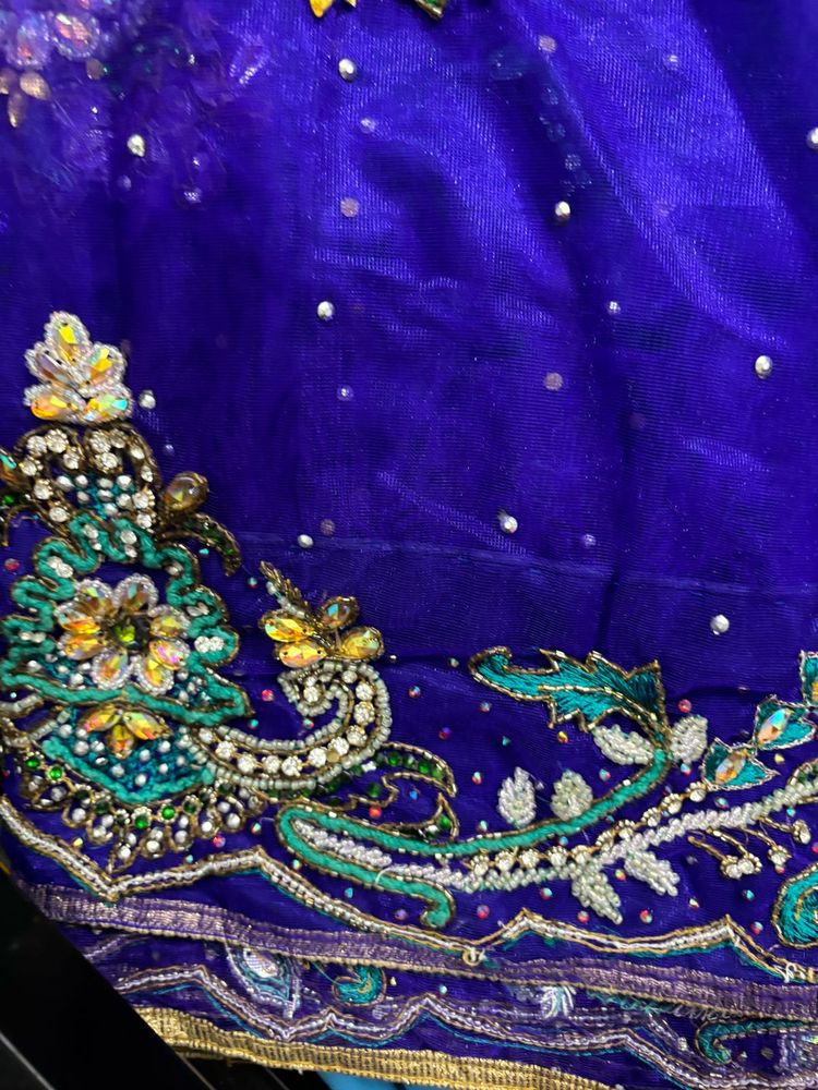 Embroidered Indian Fabric