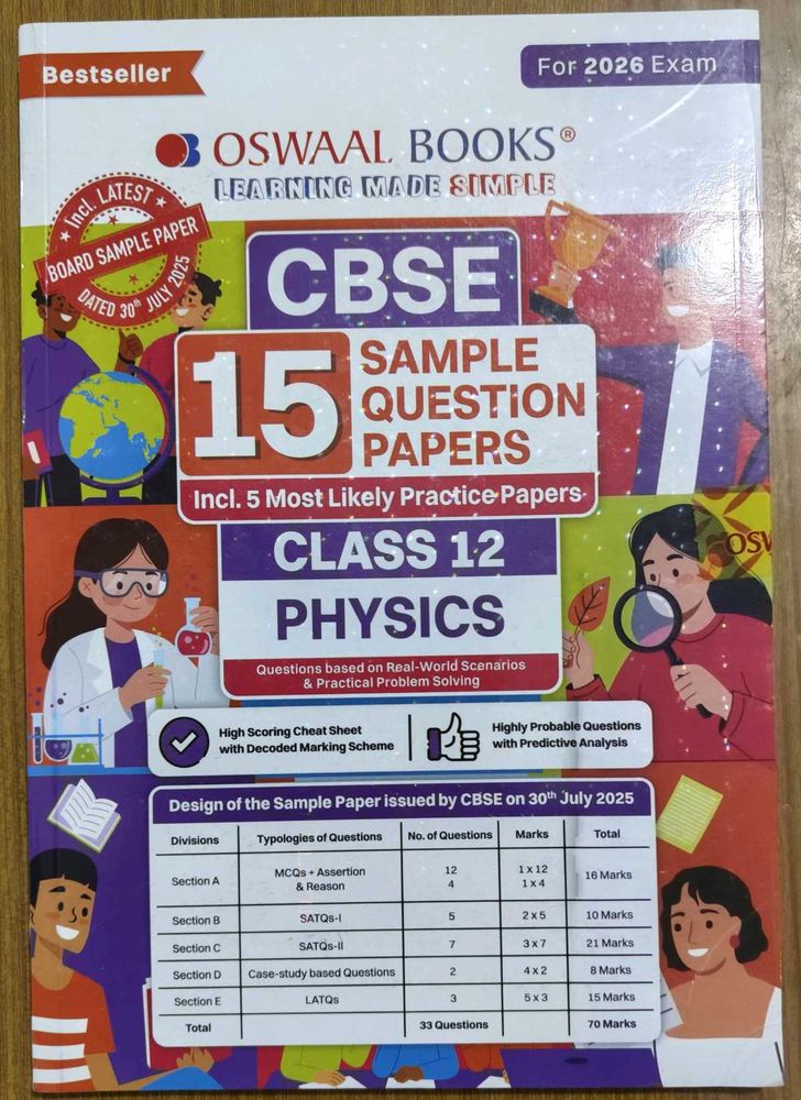 CBSE Class 12 Physics Sample Papers