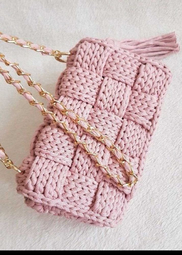 Handmade Woven Shoulder Bag