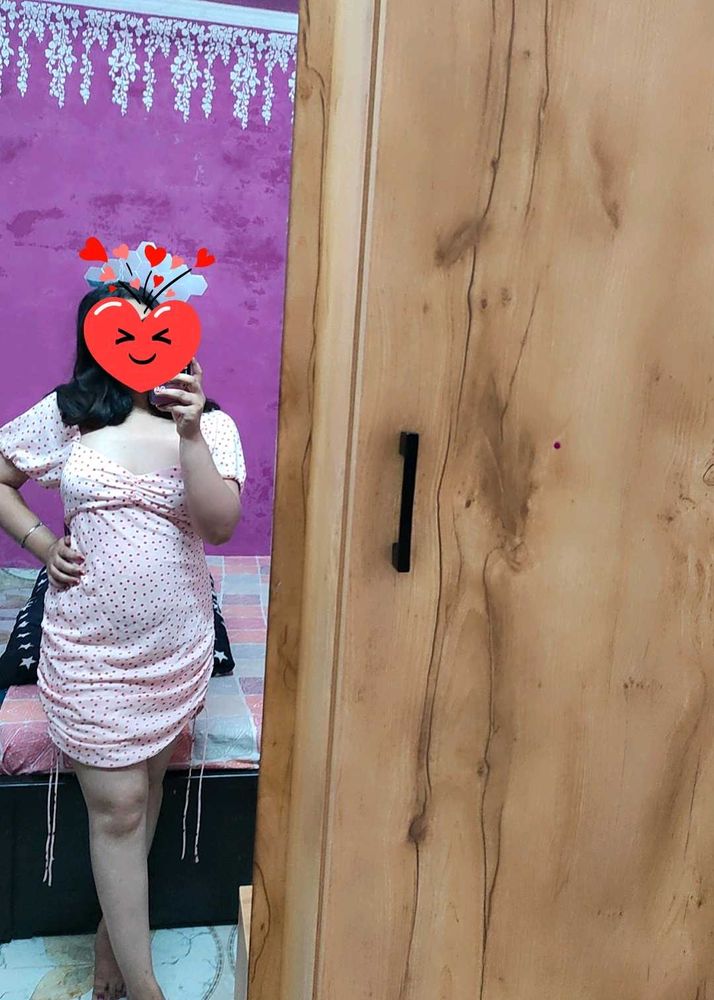 Drawstring Bodycon Dress