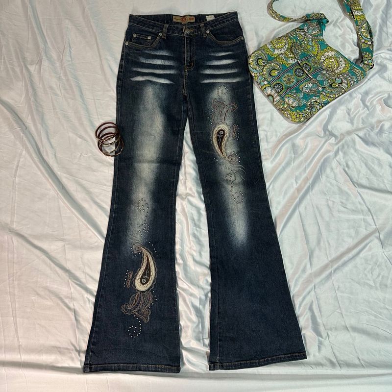 Vintage Embroidery Jeans