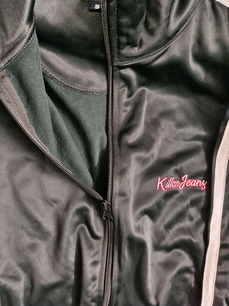 Jerkin Jacket And Pant Size 36 Black