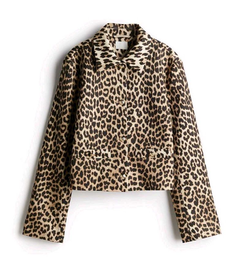 🔻PRICE DROP - H&amp;M Leopard Print Jacket