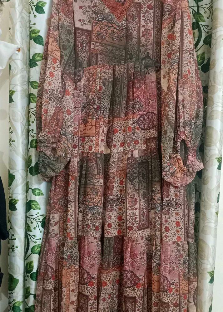 Boho Chic Tiered Maxi Dress