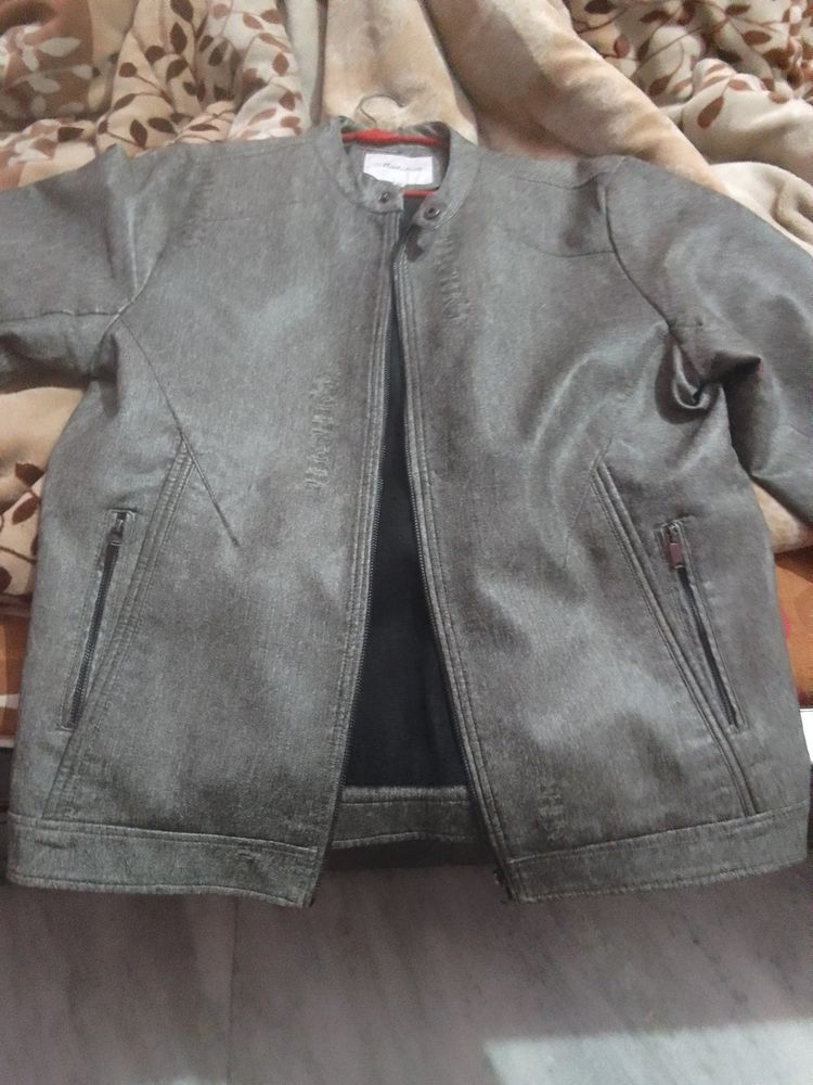 Men&#39;s Leather Jacket Blazzer
