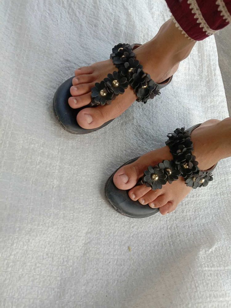 Floral Thong Sandals