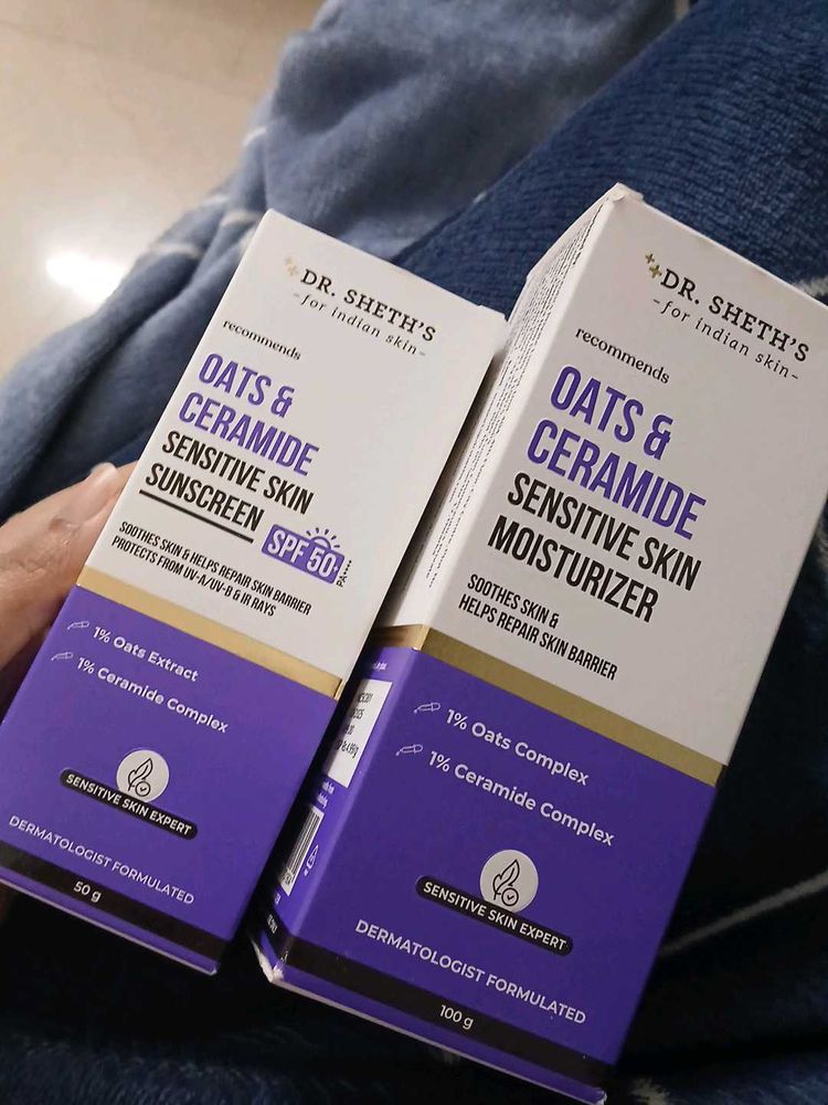 Dr. Sheth's Sunscreen &amp; Moisturizer