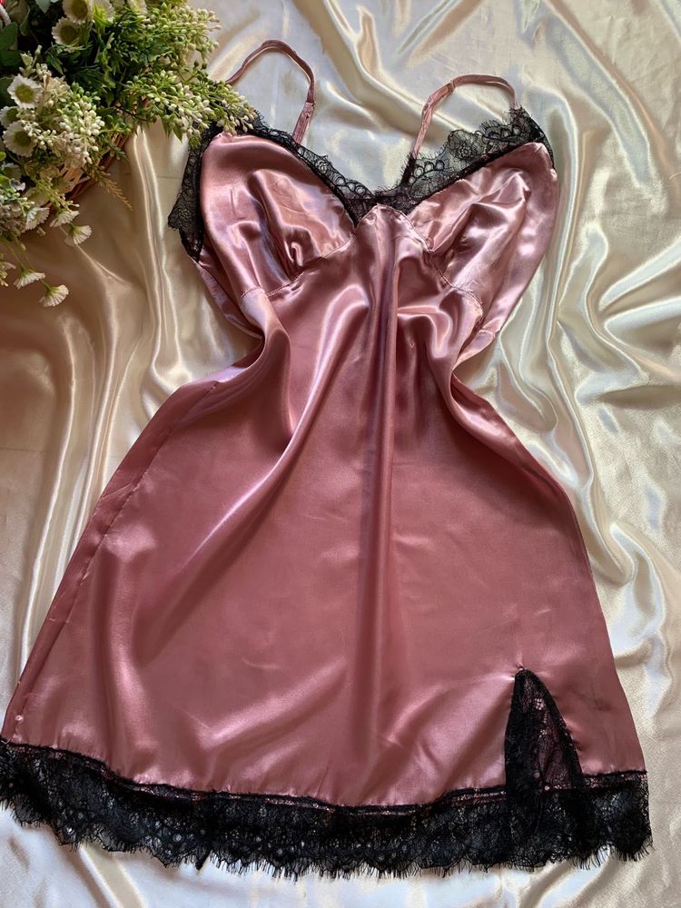 Satin Slip Dress ( Sleep Wear )