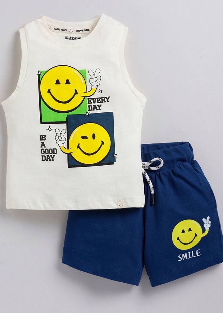 Happy Faces Tank &amp; Shorts Set