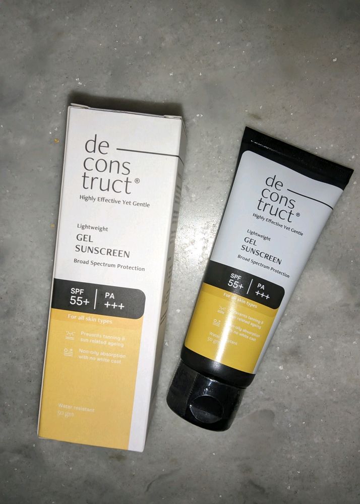 Deconstruct Gel Sunscreen 55+ SPF PA+++