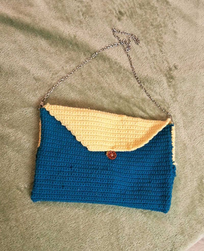 Handmade Crochet Crossbody Bag
