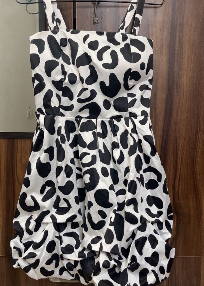 Leopard Print Mini Dress
