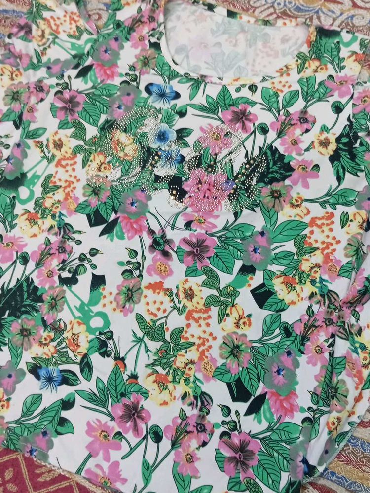 Floral Print Top