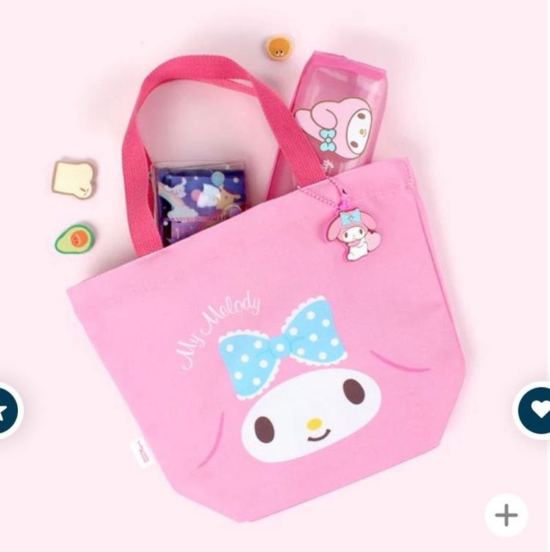 Sanrio My Melody Face Eco Bag 🎀