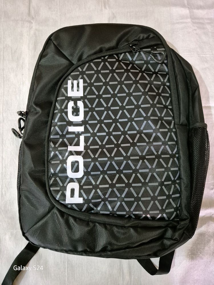 Brand Police New Backpack Bag In  Size Large