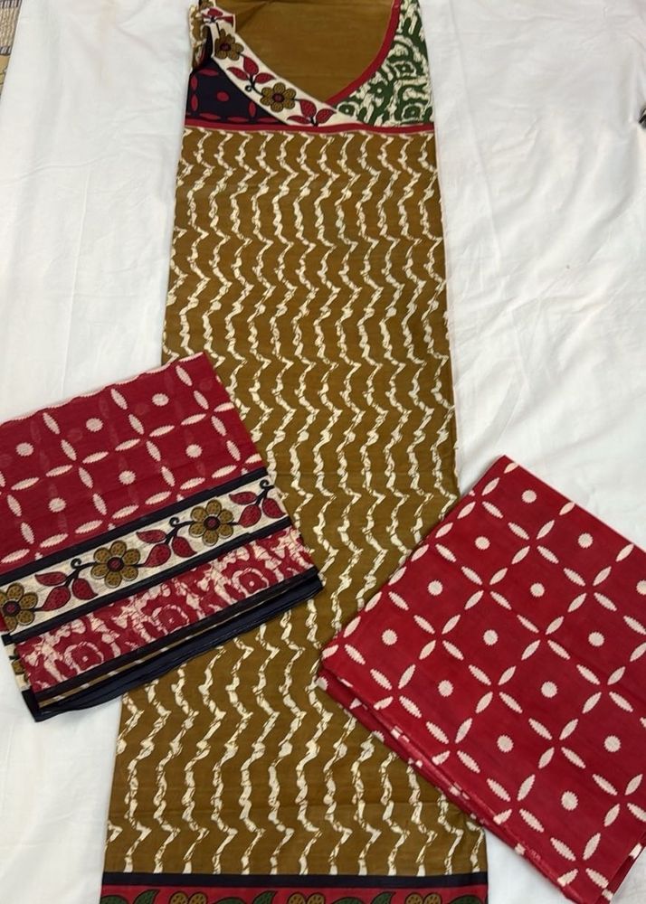 Batik Print Cotton Suit Set