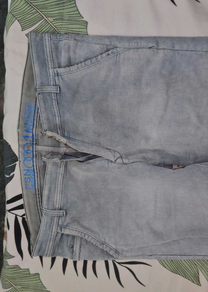 Light Wash Denim Jeans