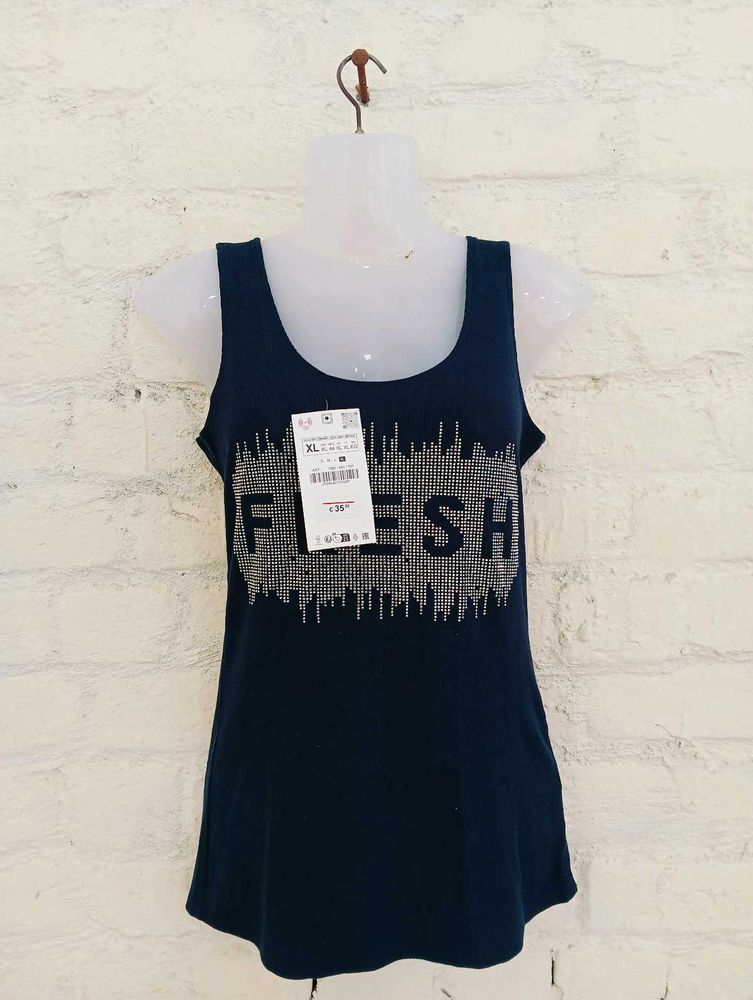 Stylish Black Tank Top