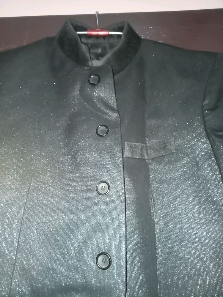 Cort Pant Black Colour One Pice Suit For Men