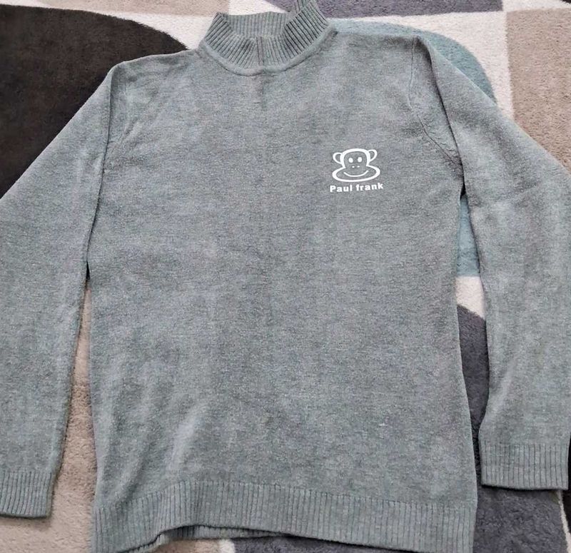 Light And Comfy Full Sleeves Grey Cloth