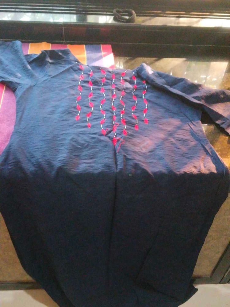 Beautiful 🔵 Blue Kurta