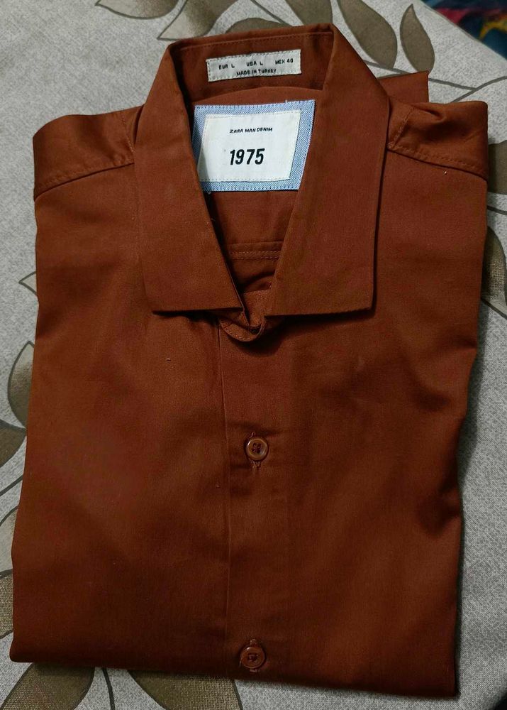 Rust Colour Shirt