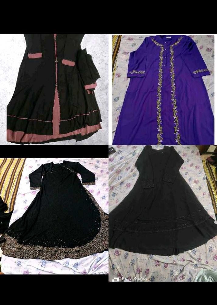4 Abaya Combo Umbrella Model