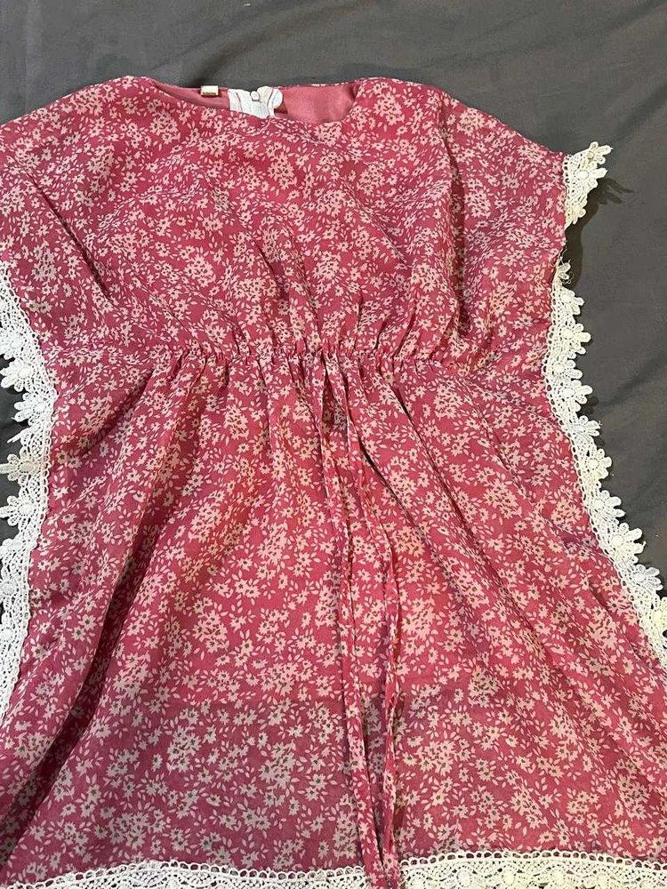 Kaftan Dress For 2-4 Year Old