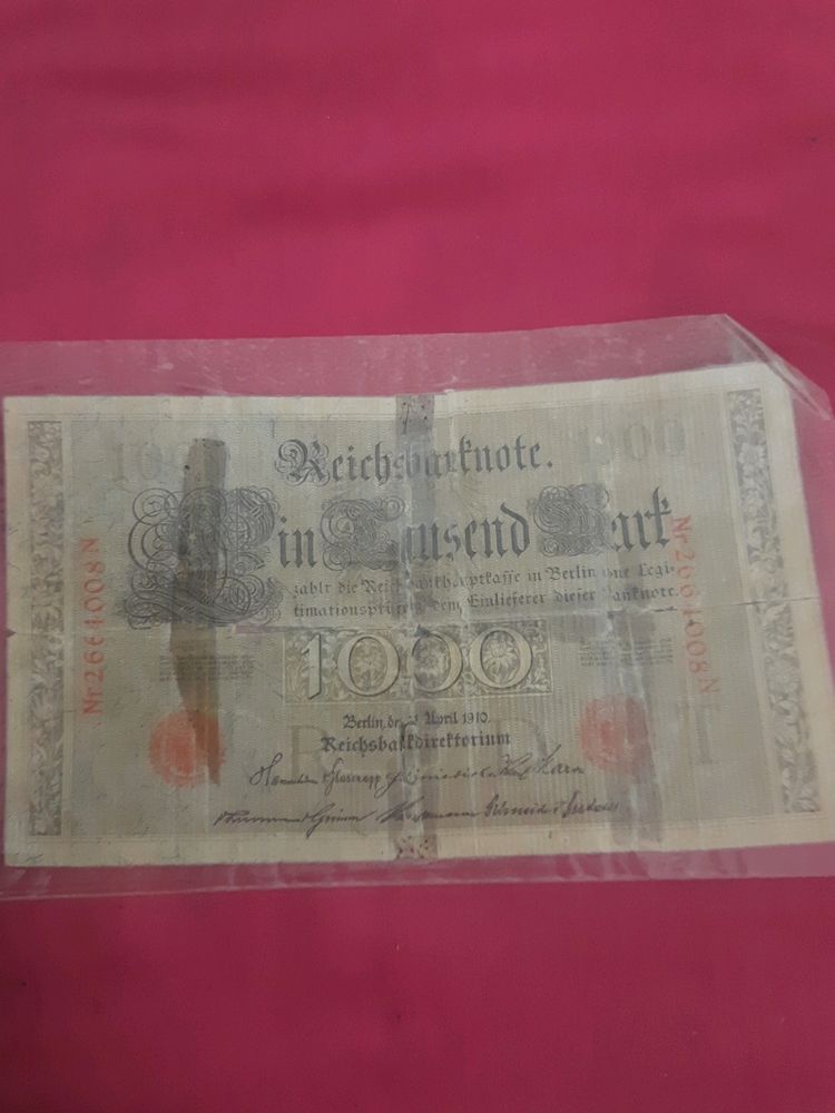 1000 reichbank note
