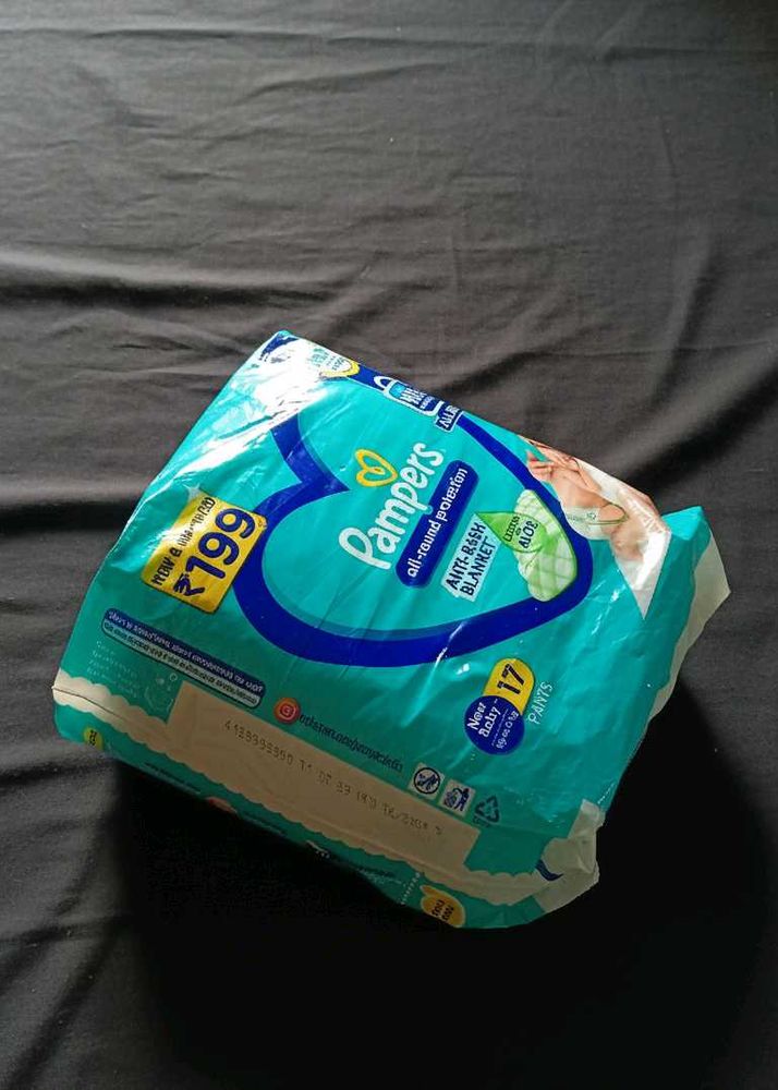 Pampers new Baby Diapers (17nos)