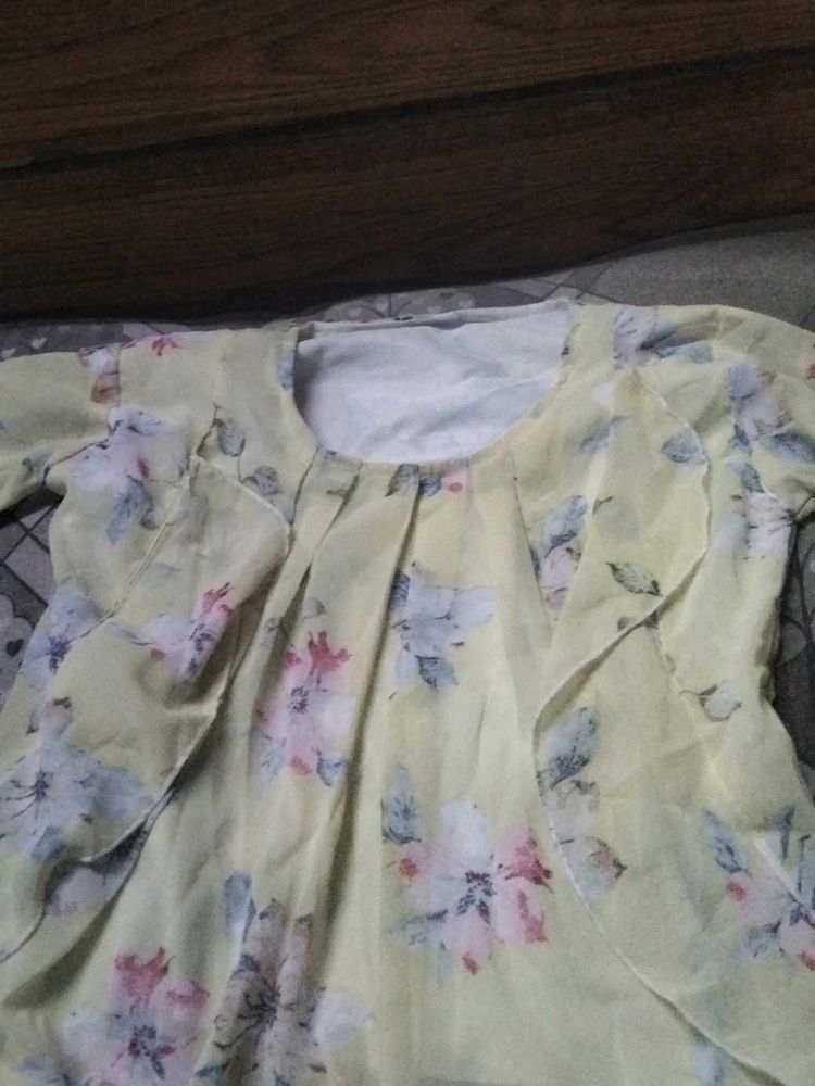Floral Chiffon Blouse
