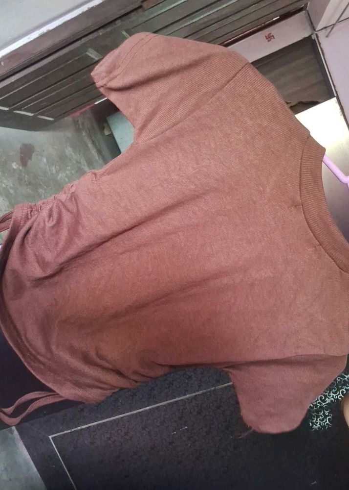 Casual Brown Top