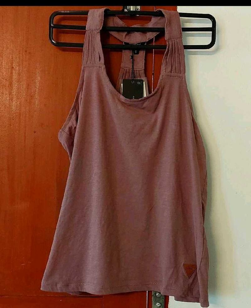 Trendy Mauve Tank Top