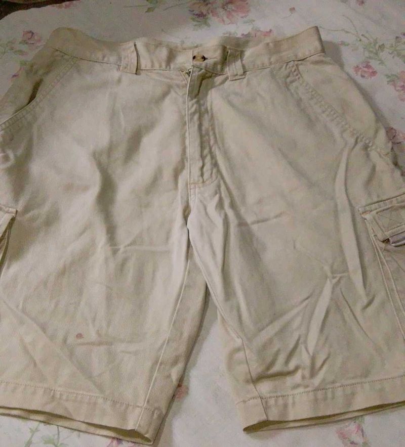 Men's Khaki Cargo Shorts