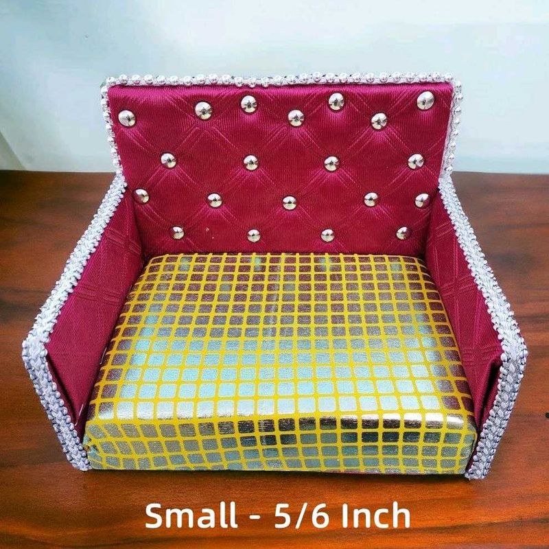 Laddu Gopal / Kanha Ji Sofa (Small - 5/6 Inches)
