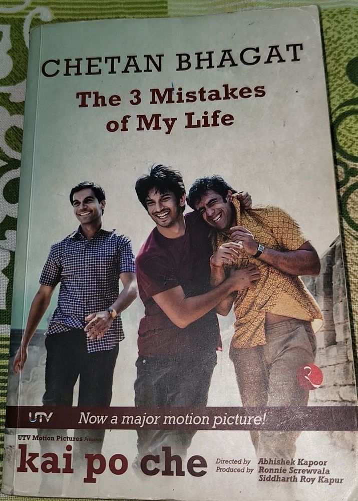 The Three Mistakes Of My Life By Chetan Bhagat