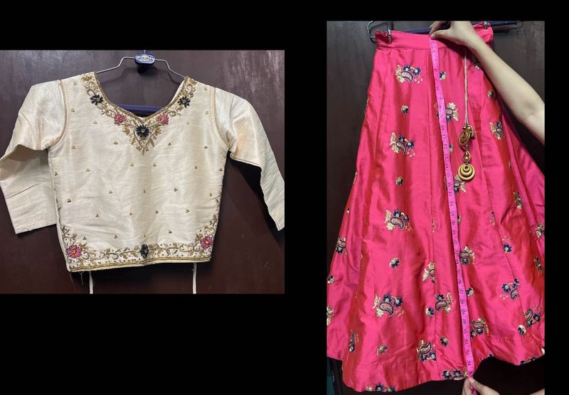 Kids Crop Top Lehanga